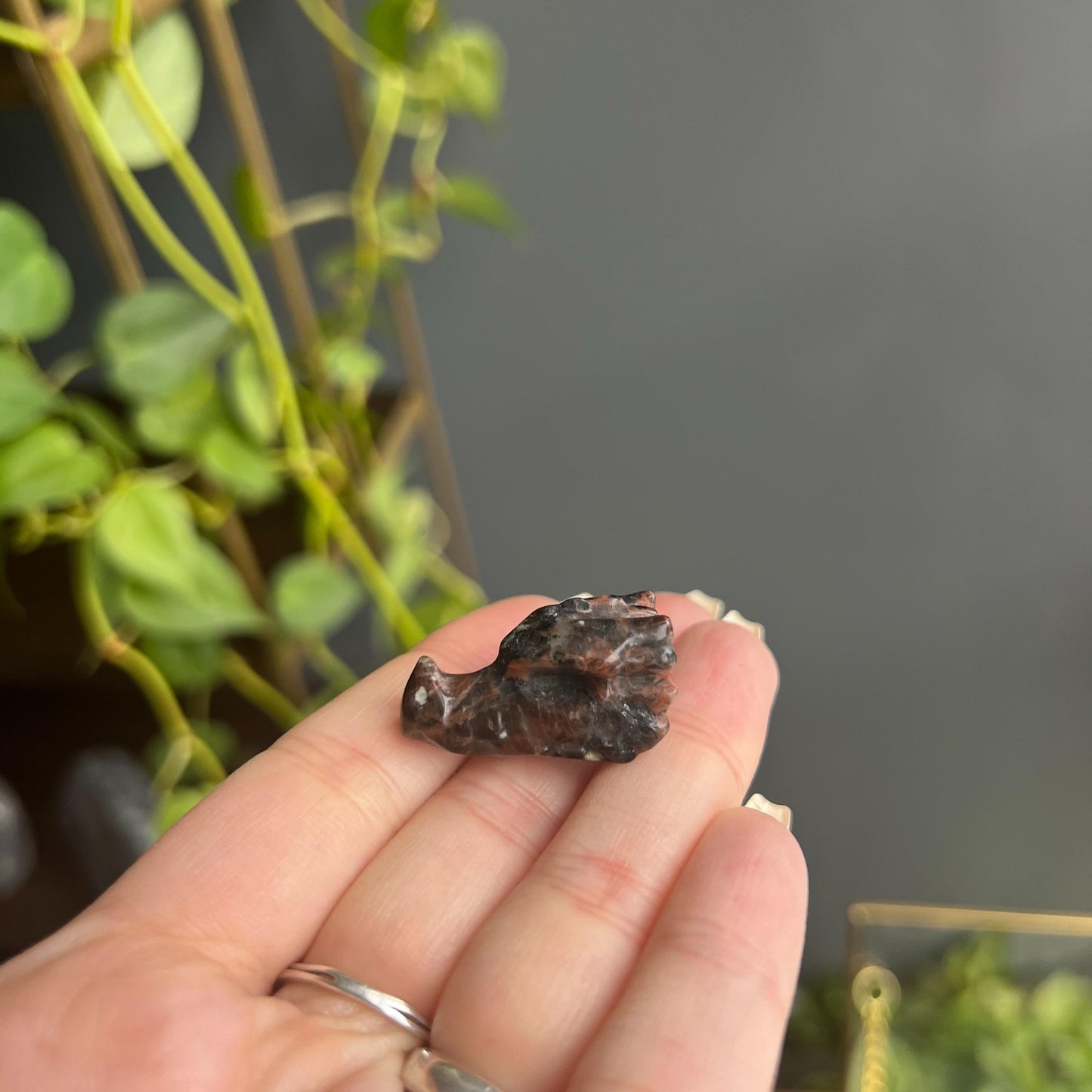 Crystal Mini Dragon Head