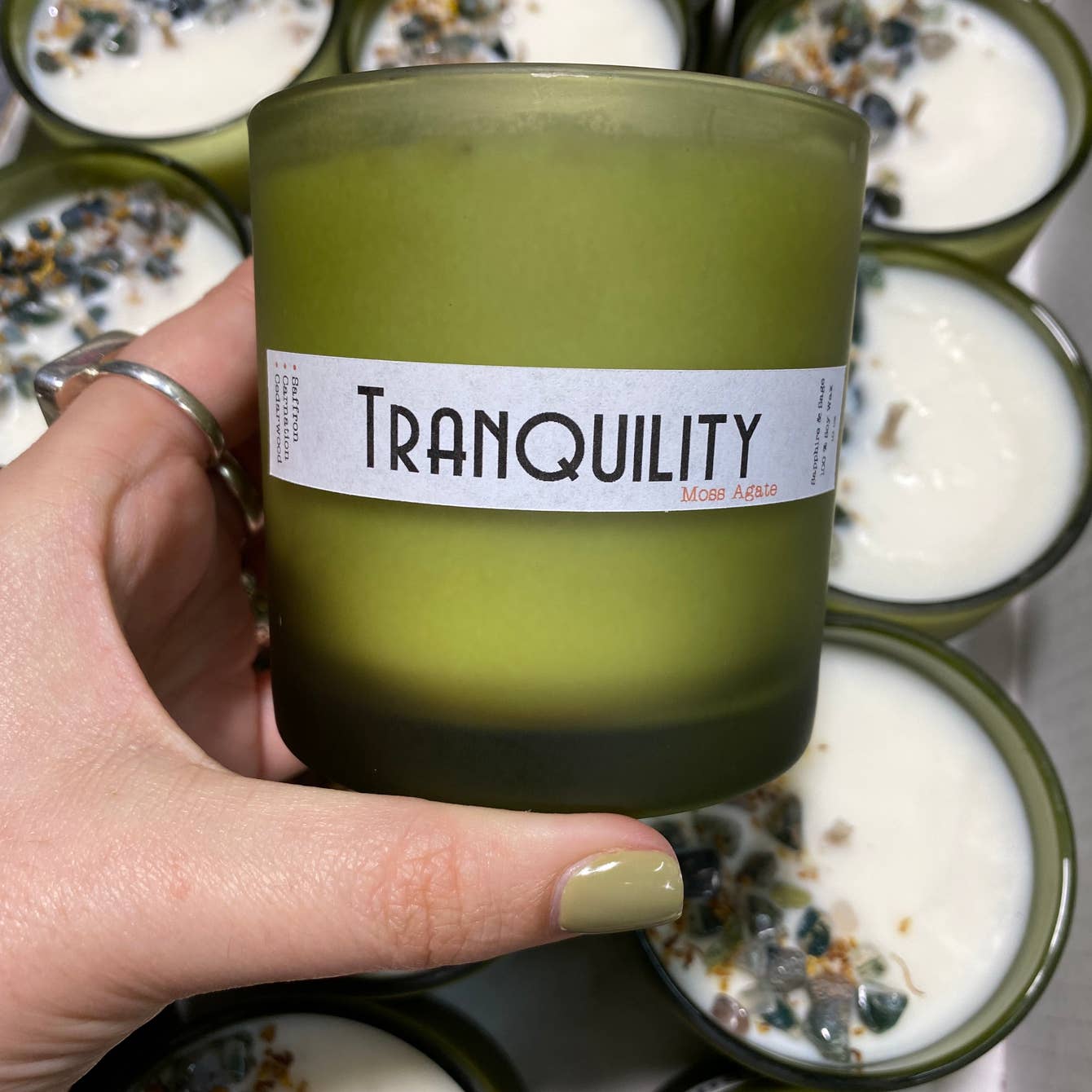 Tranquility Crystal Jar Candle