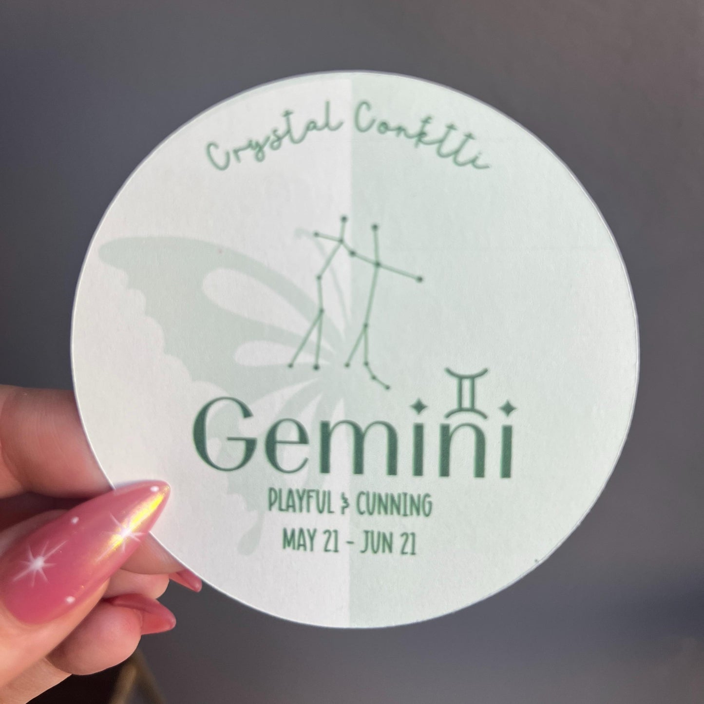 Crystal Confetti - Gemini