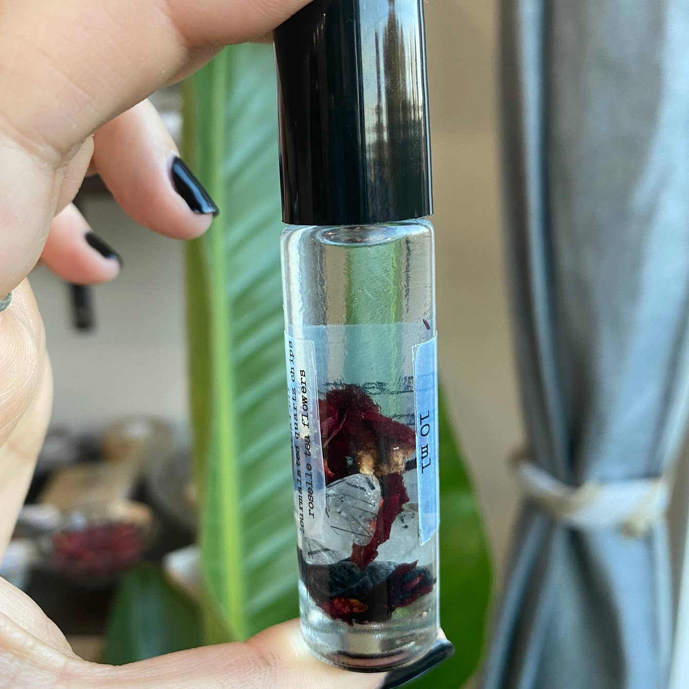 Tourmalated Quartz Crystal Perfume Roller