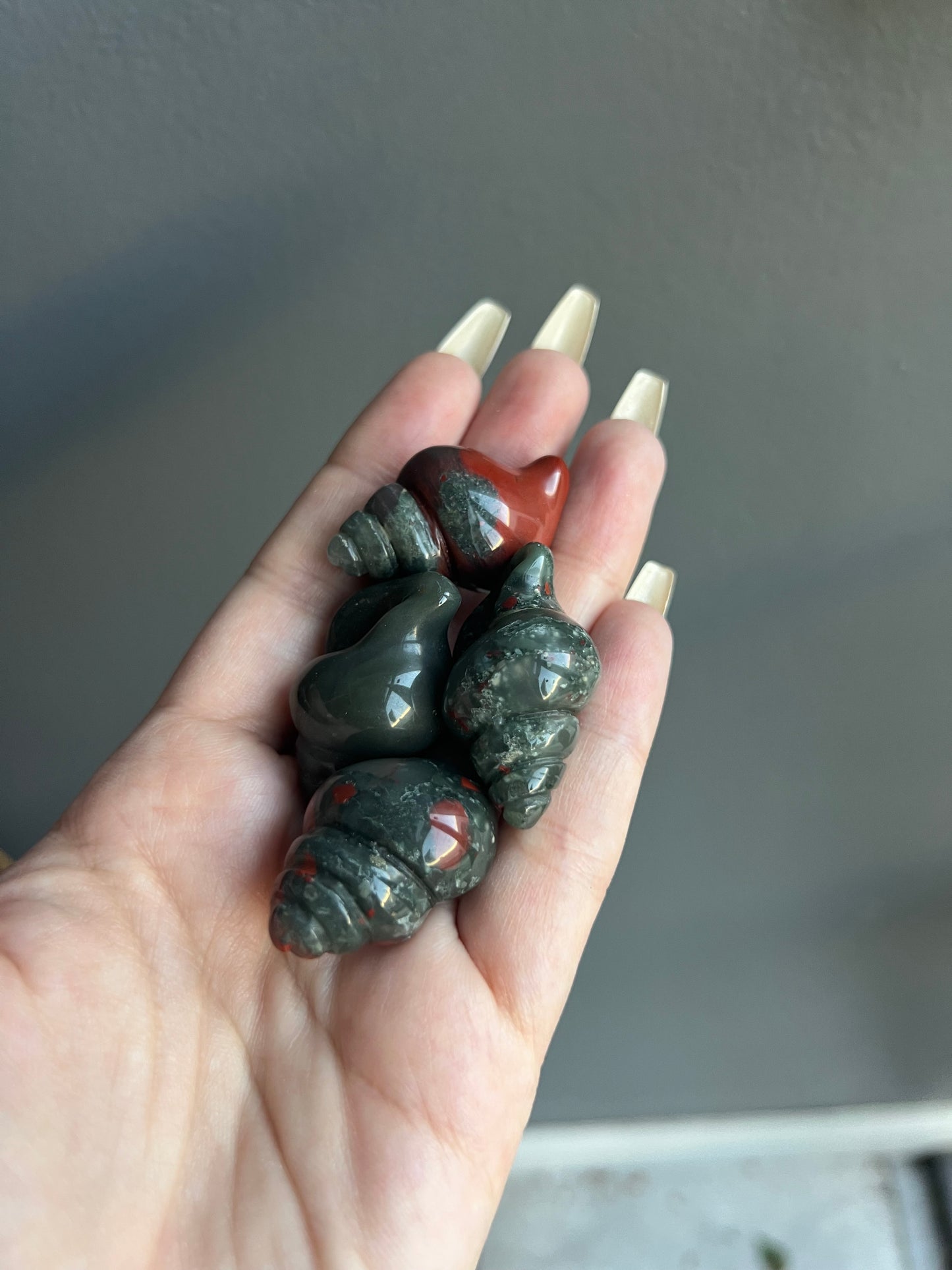 Sea Shell Crystal Carving