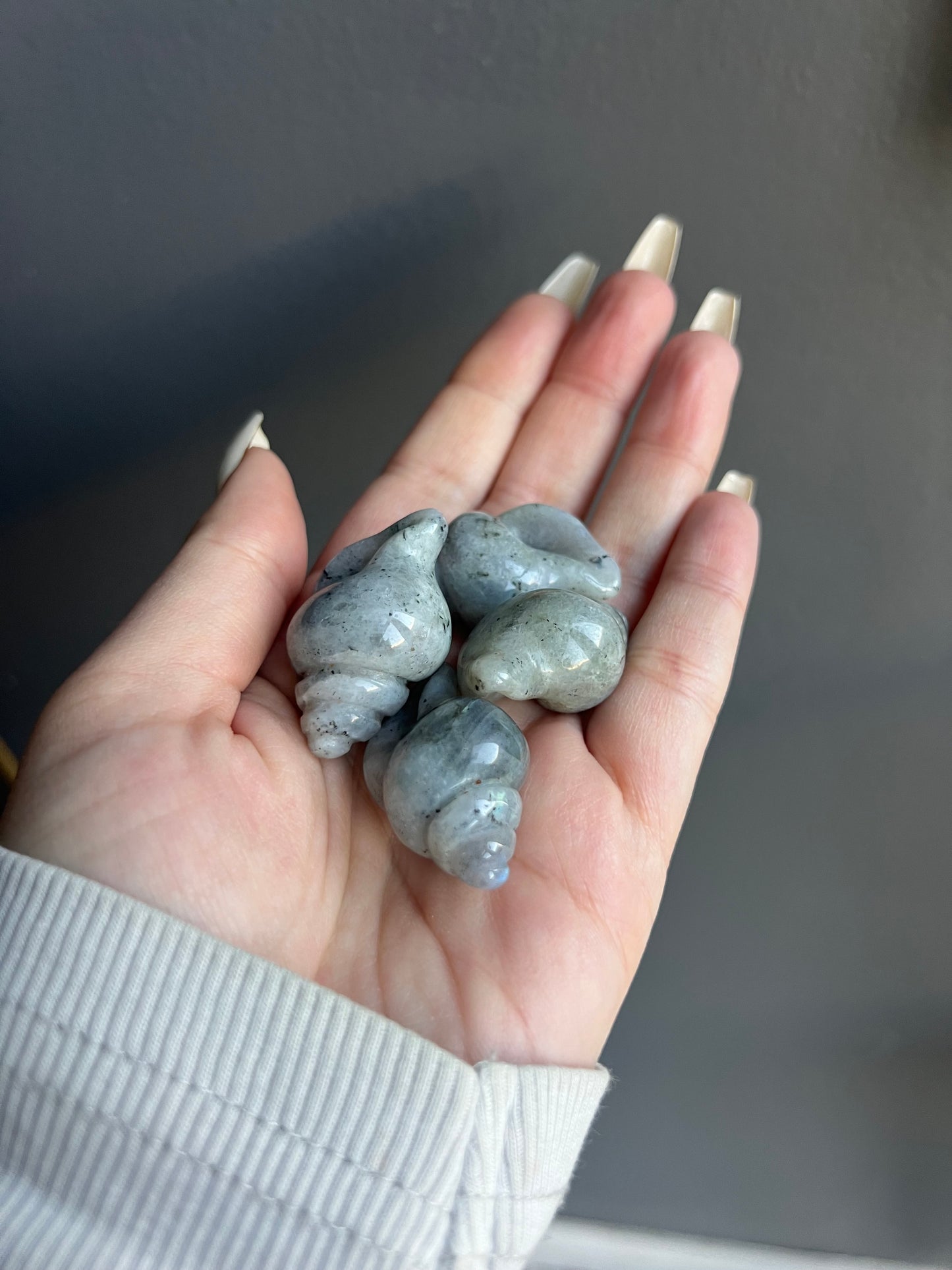 Sea Shell Crystal Carving