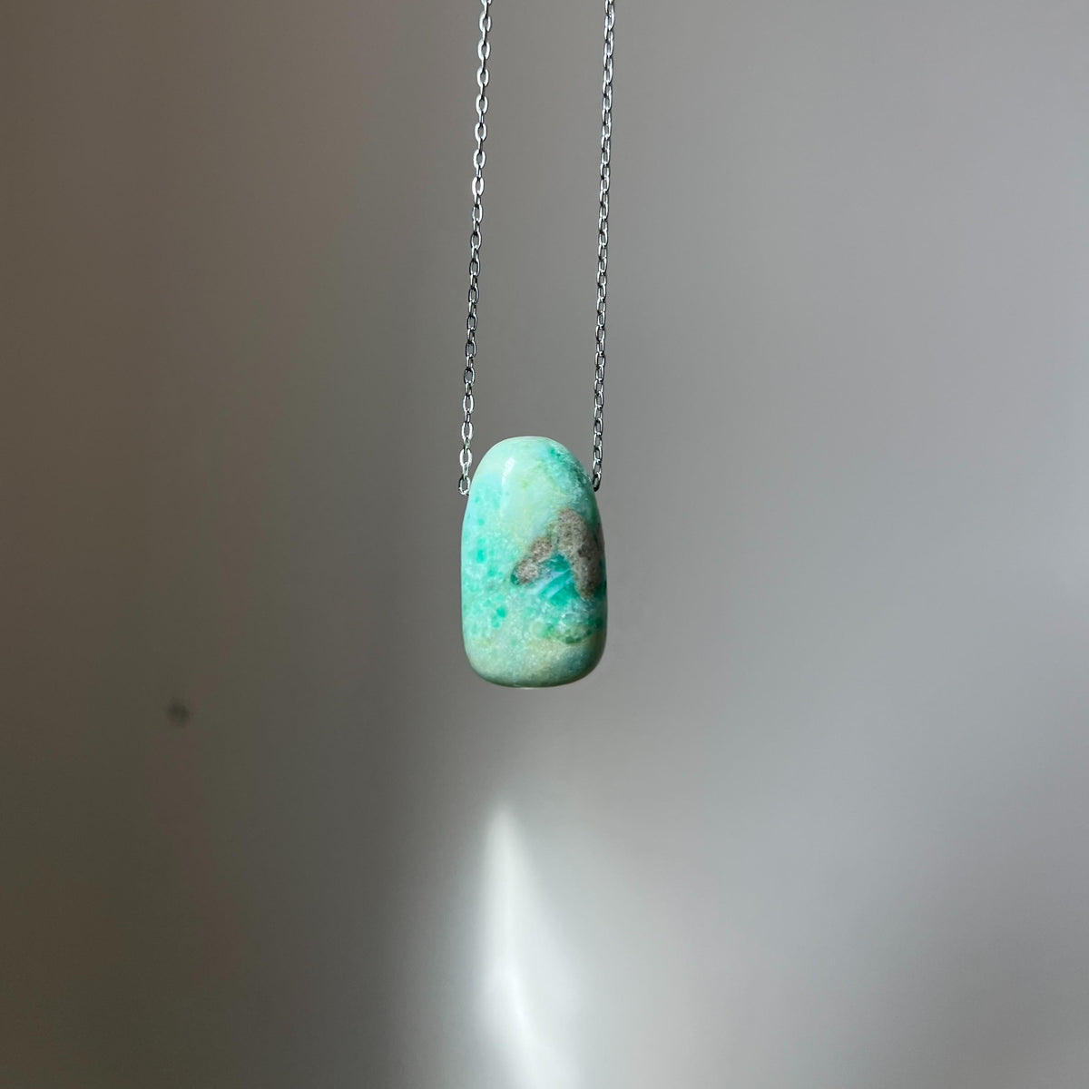 Chrysoprase Crystal Necklace