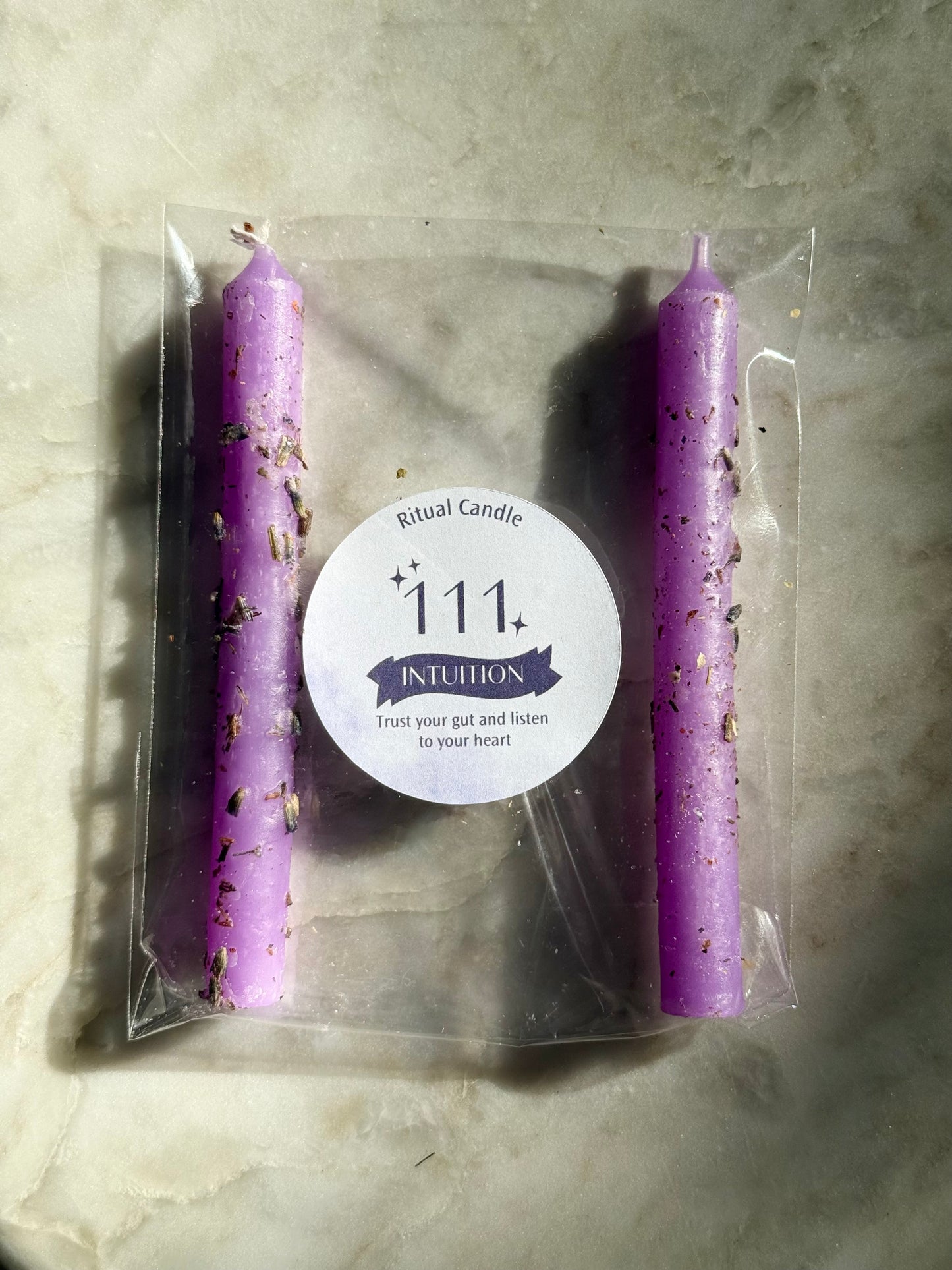 111 Intuition Ritual Candle