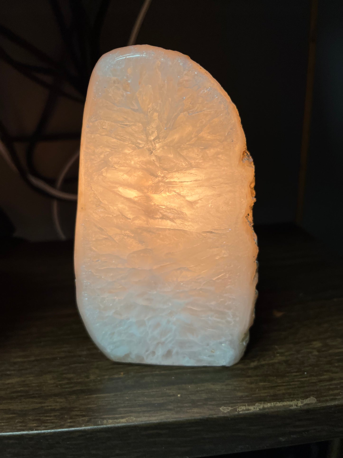 Agate Crystal Lamp