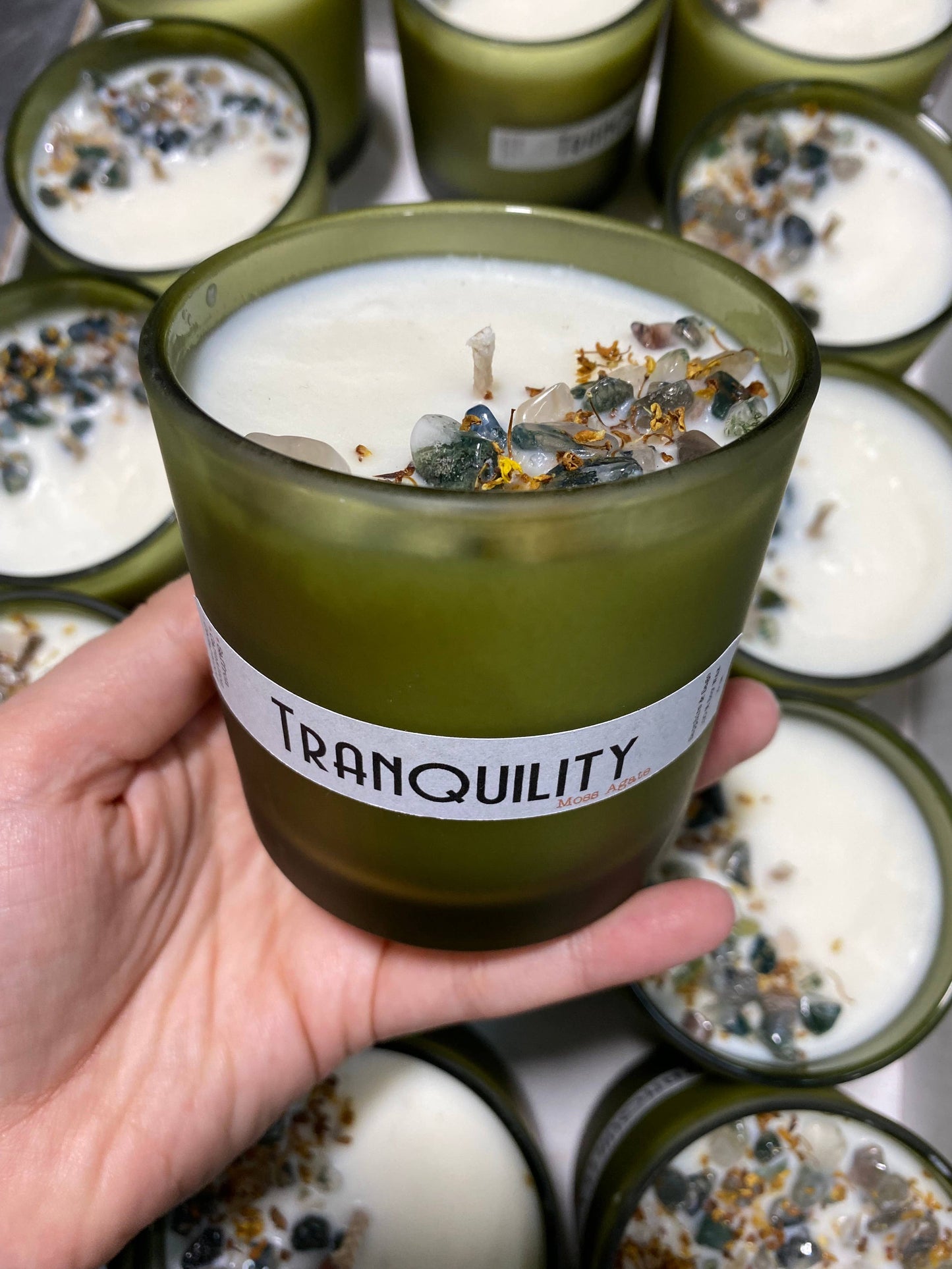 Tranquility Crystal Jar Candle
